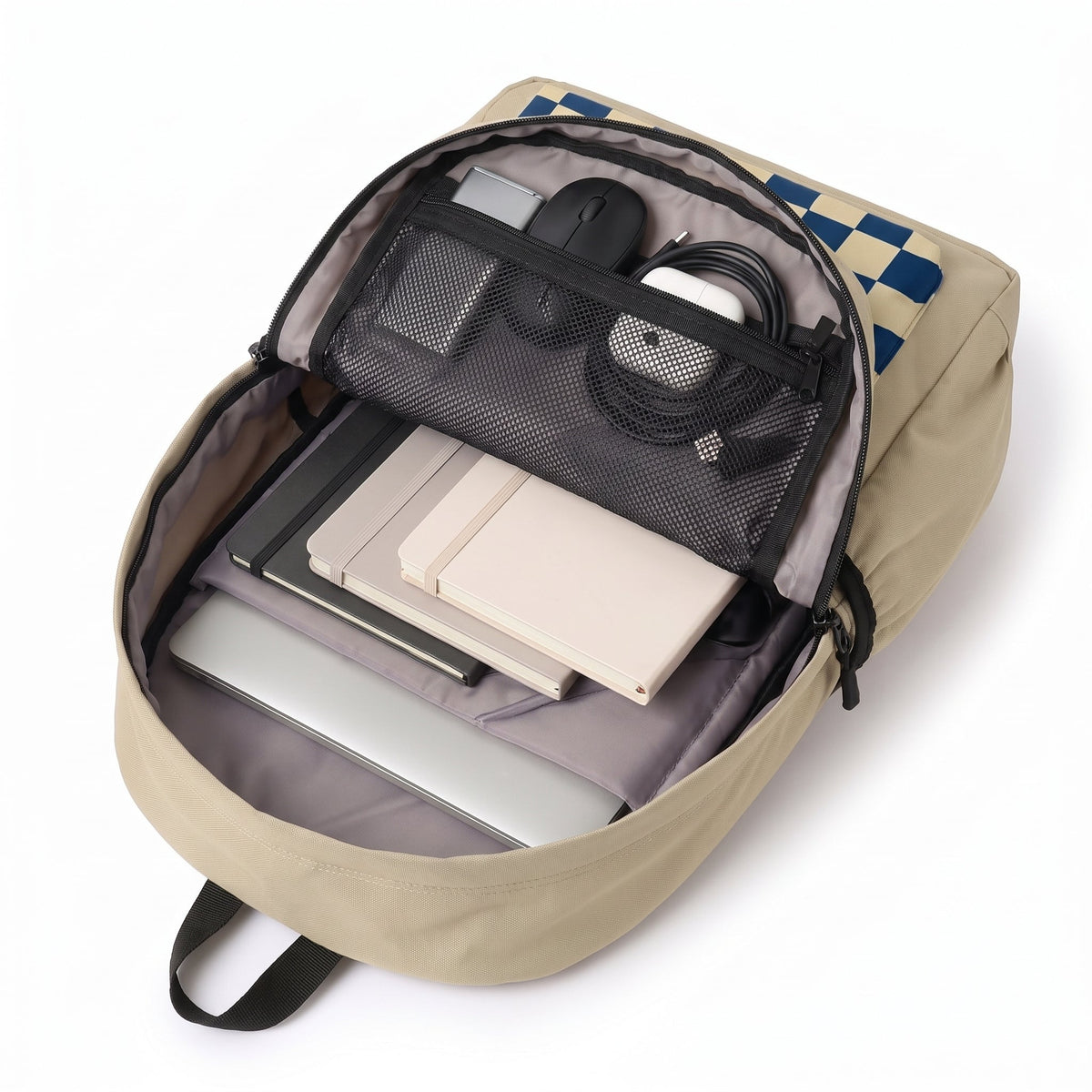 Oxford Grid Backpack - BREACHIT