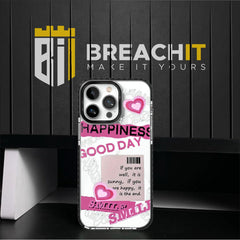 PC003 GoodDay Acrylic Black Border Mobile Case - BREACHIT
