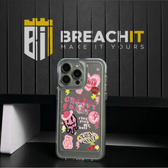 PC018 Groovy Baby Acrylic Black Border Mobile Case - BREACHIT
