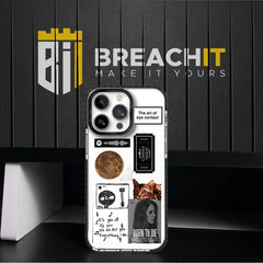 PC022 Eye Contact Acrylic Black Border Mobile Case - BREACHIT