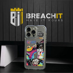 PC025 Belive Acrylic Black Border Mobile Case - BREACHIT