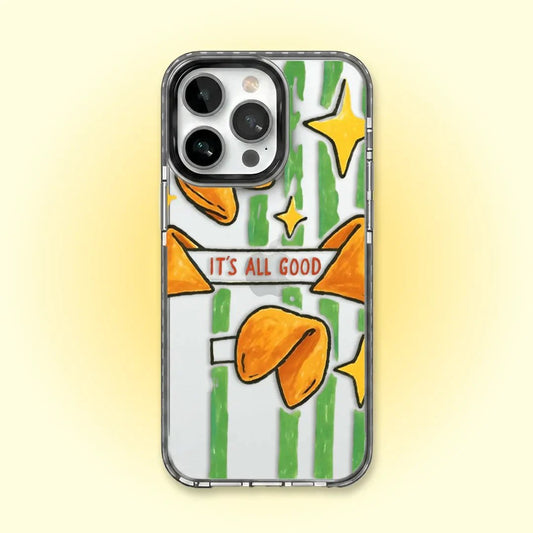PC048 Citrus Garden Acrylic Black Border Mobile Case - BREACHIT