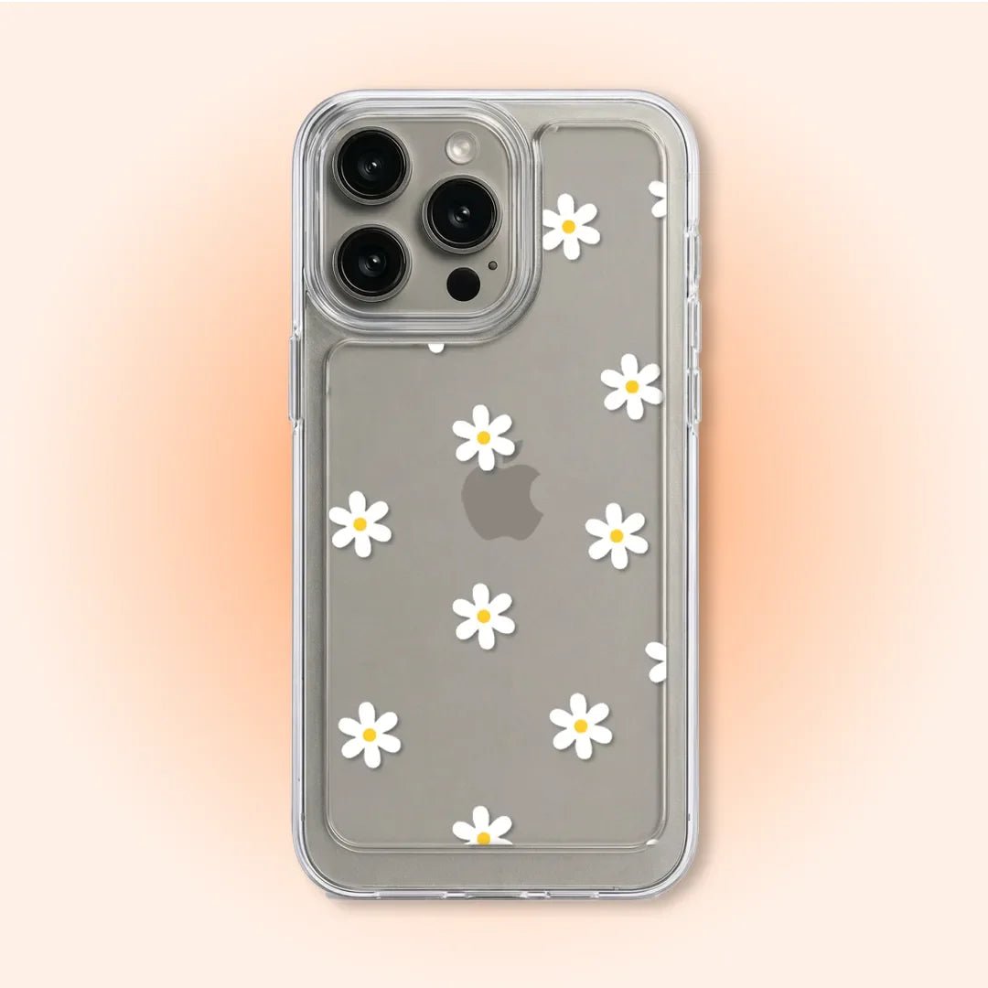 PC049 Floral Mist Acrylic Black Border Mobile Case - BREACHIT