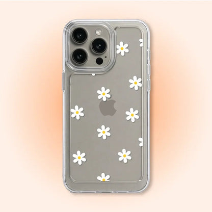 PC049 Floral Mist Acrylic Black Border Mobile Case - BREACHIT