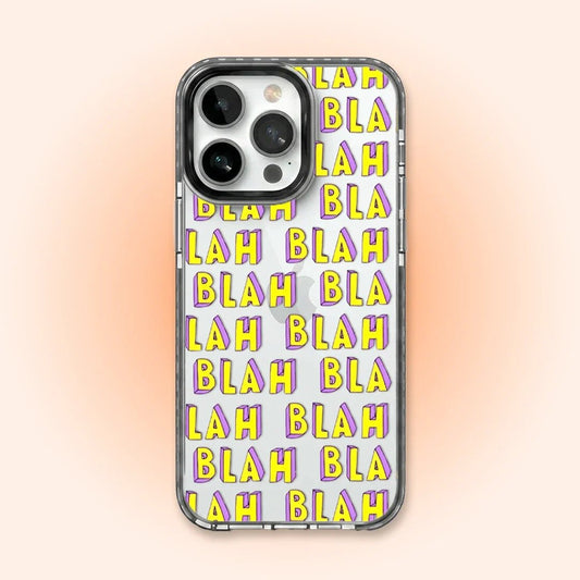 PC058 Golden Words Acrylic Black Border Mobile Case - BREACHIT