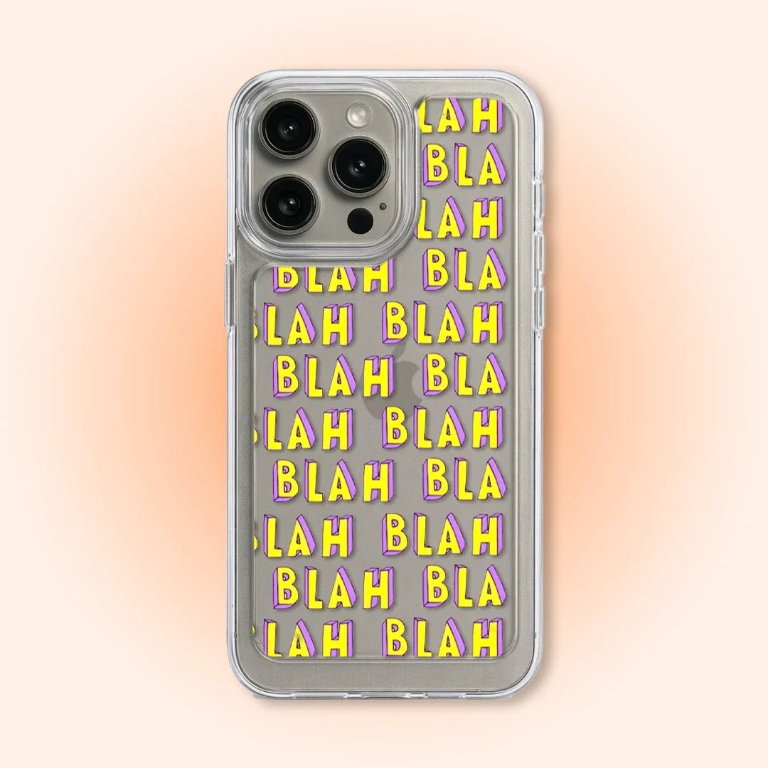PC058 Golden Words Acrylic Black Border Mobile Case - BREACHIT