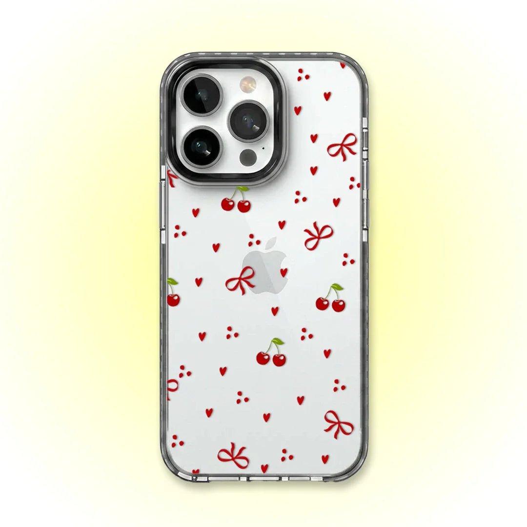 PC060 Cherry Blossom Acrylic Black Border Mobile Case - BREACHIT