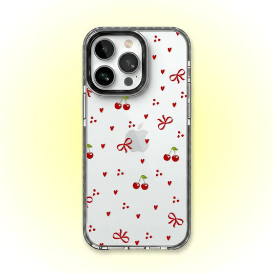 PC060 Cherry Blossom Acrylic Black Border Mobile Case - BREACHIT