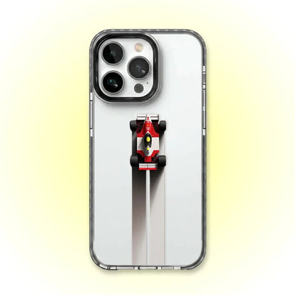 PC063 Dark Elegance Acrylic Black Border Mobile Case - BREACHIT