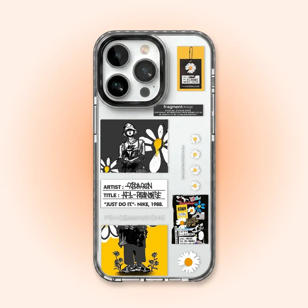 PC066 Urban Buzz Acrylic Black Border Mobile Case - BREACHIT