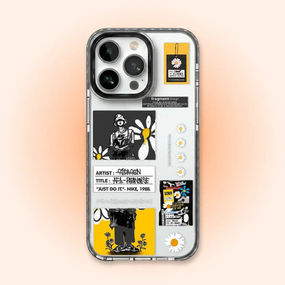 PC066 Urban Buzz Acrylic Black Border Mobile Case - BREACHIT