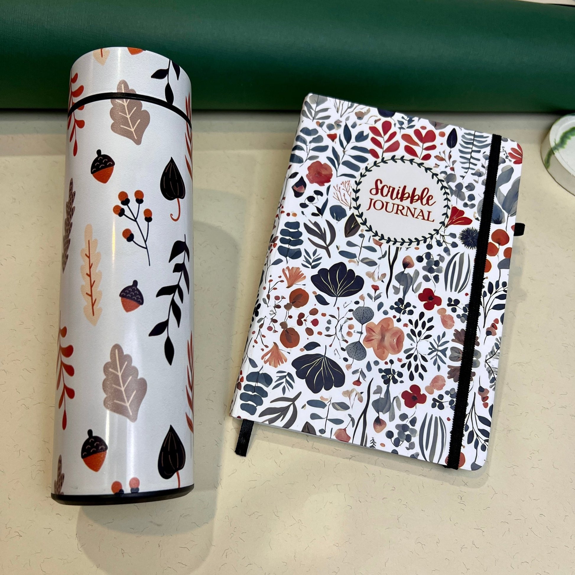 Petal Gardan Water Bottle Scribble Journal - BREACHIT