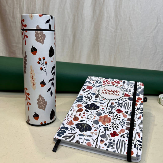 Petal Gardan Water Bottle Scribble Journal - BREACHIT