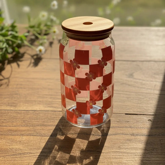 Retro Vibes Coffee Glass Jar - BREACHIT