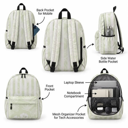 Sage Bloom Backpack - BREACHIT