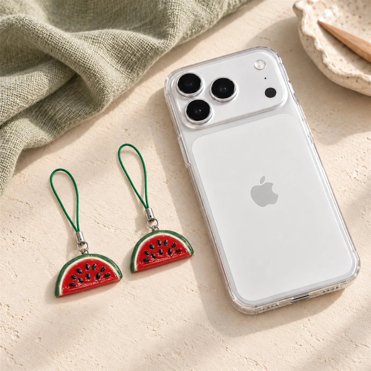 Seeds of Freedom - Handmade Clay Phone Charm - BREACHIT