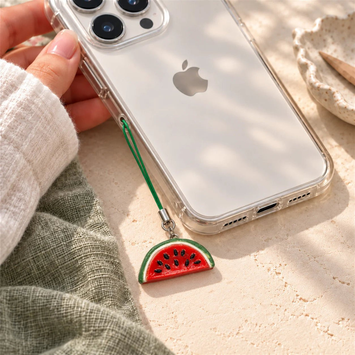 Seeds of Freedom - Handmade Clay Phone Charm - BREACHIT
