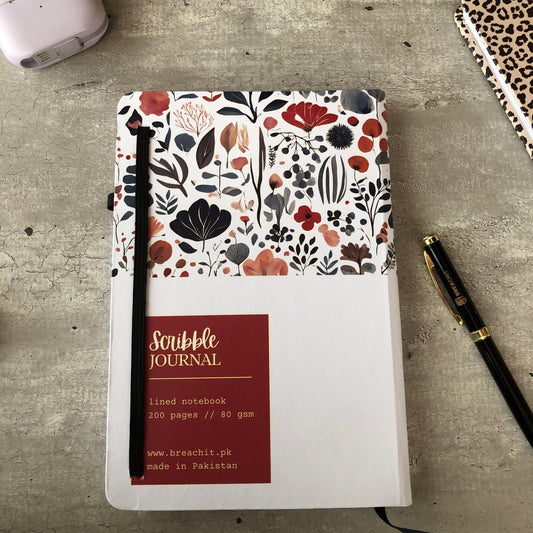 SJ003 - Garden Scribble Journal - BREACHIT