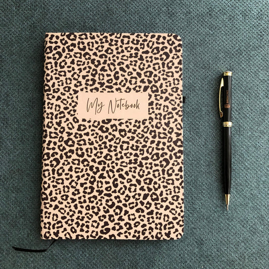 SJ011 - Leopard Scribble Journal - BREACHIT