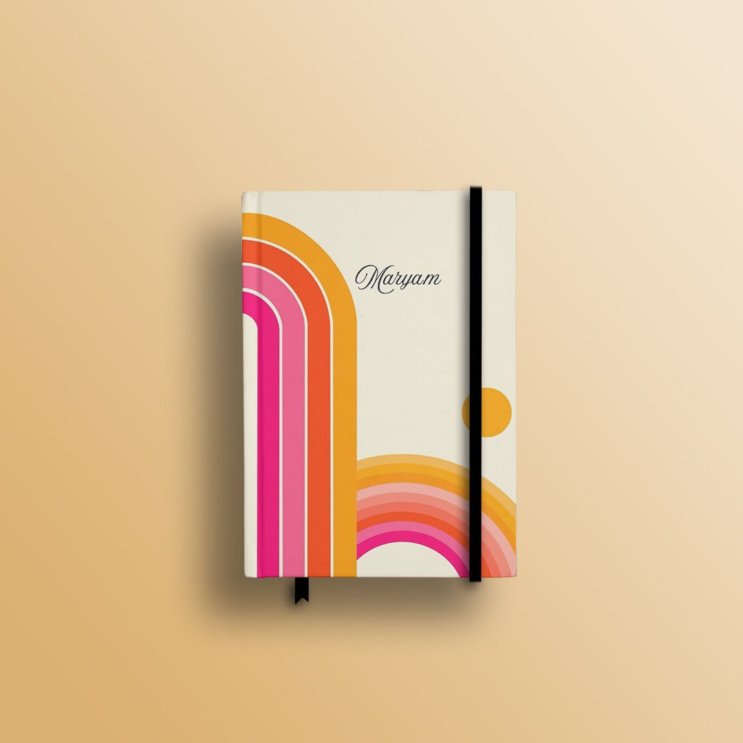 SJ012 - Crescent Flow Scribble Journal - BREACHIT