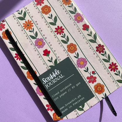 SJ022 - Blooming Gratitude Scribble Journal - BREACHIT