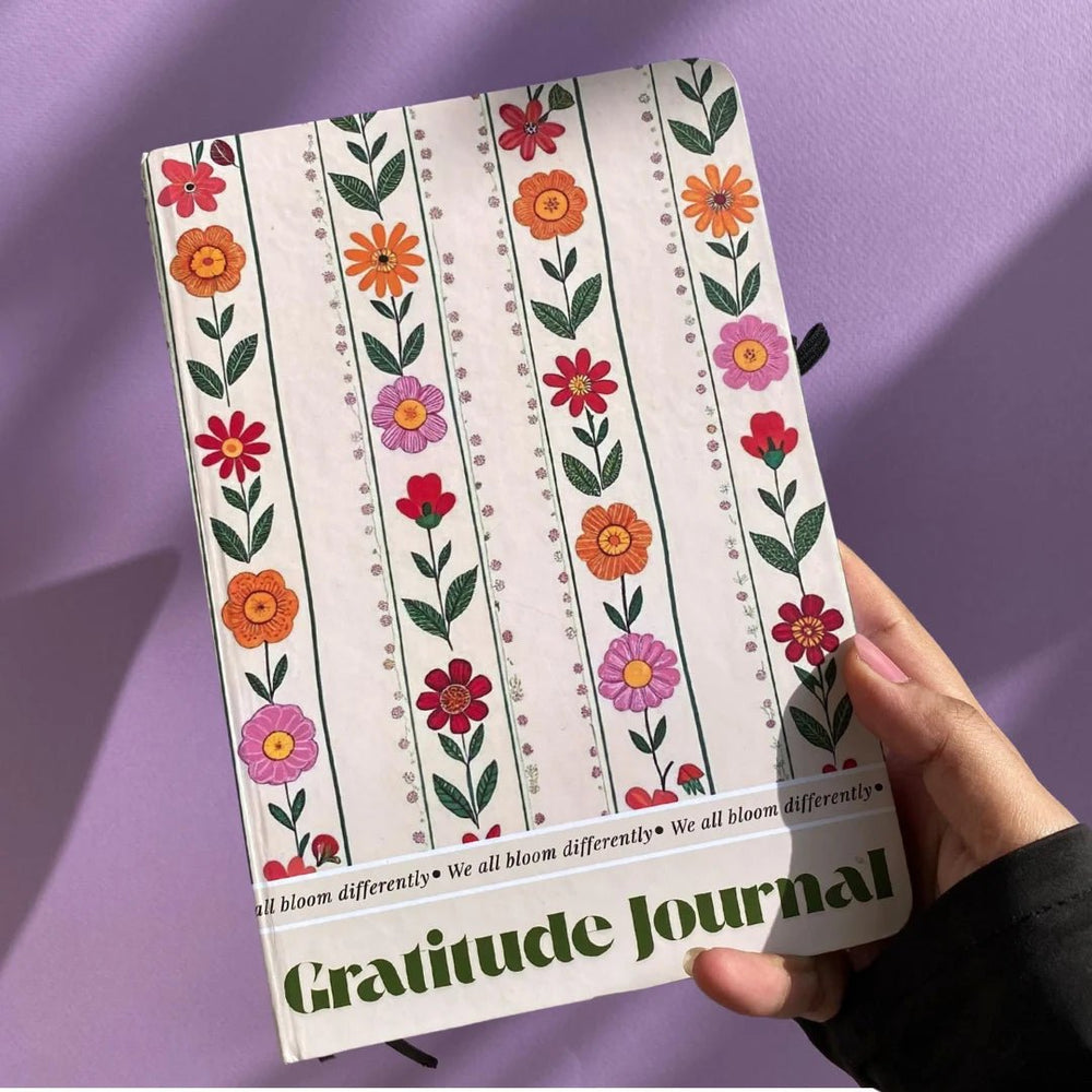 SJ022 - Blooming Gratitude Scribble Journal - BREACHIT