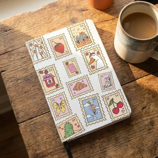 SJ025 - Berry Sweet Postage Scribble Journal - BREACHIT