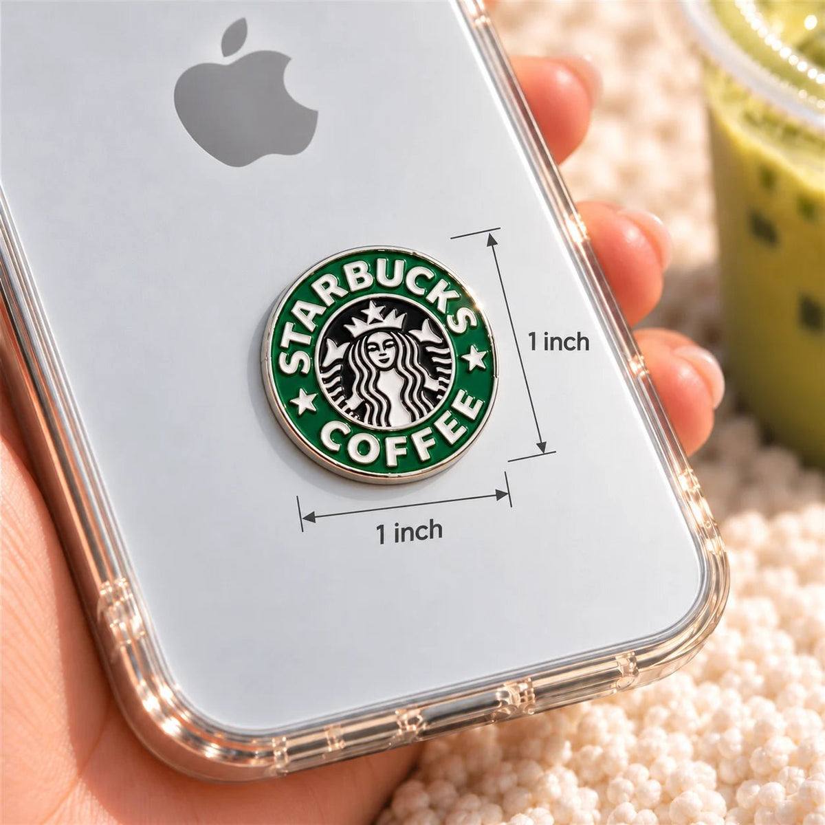 Starbucks - Adhesive Metal Charm - BREACHIT