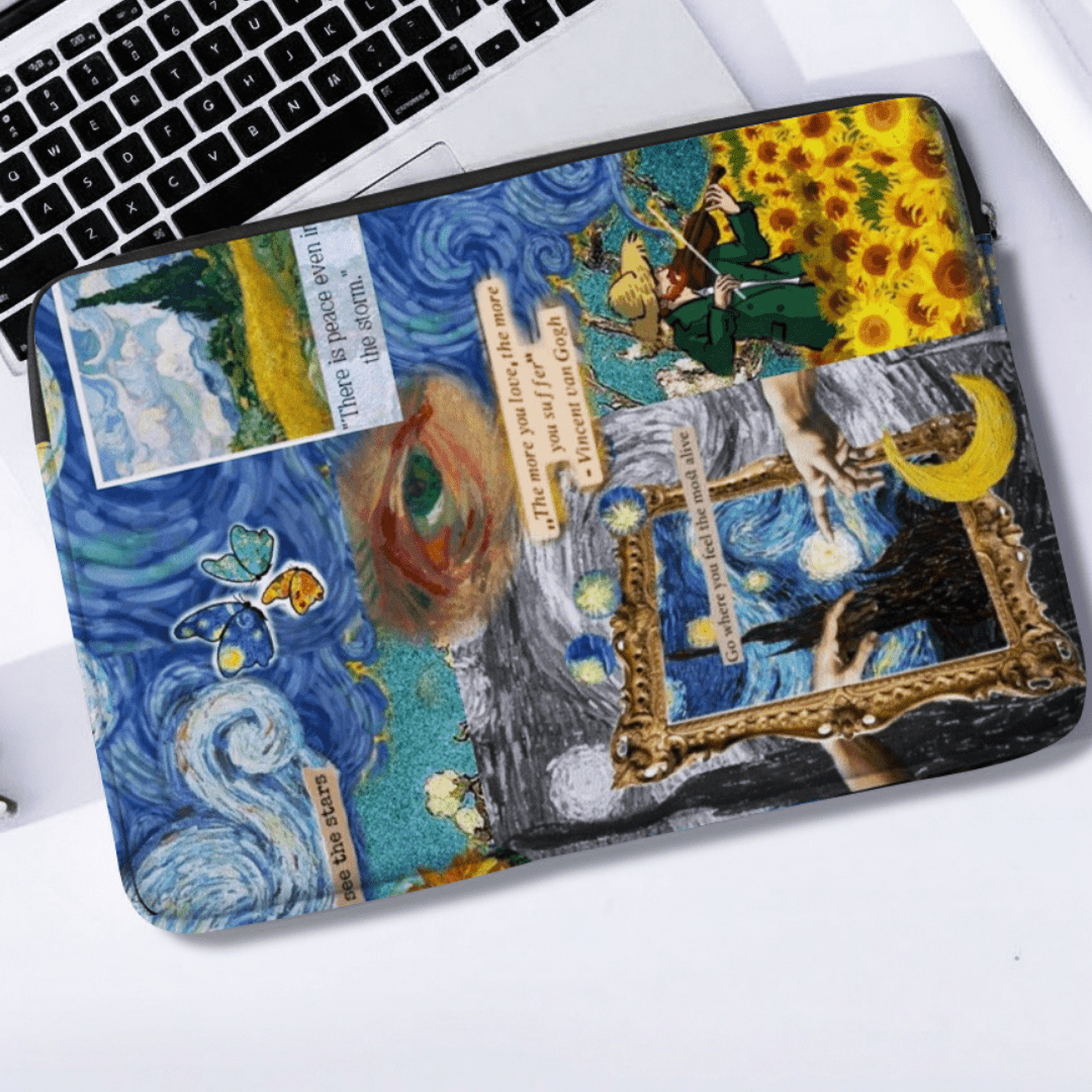 Starry Fields Laptop Sleeve - BREACHIT