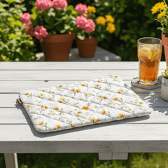 Sunlit Bloom Quilt Puffer Laptop Sleeve - BREACHIT