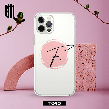 T040 Name Transparent Design Mobile Case - BREACHIT