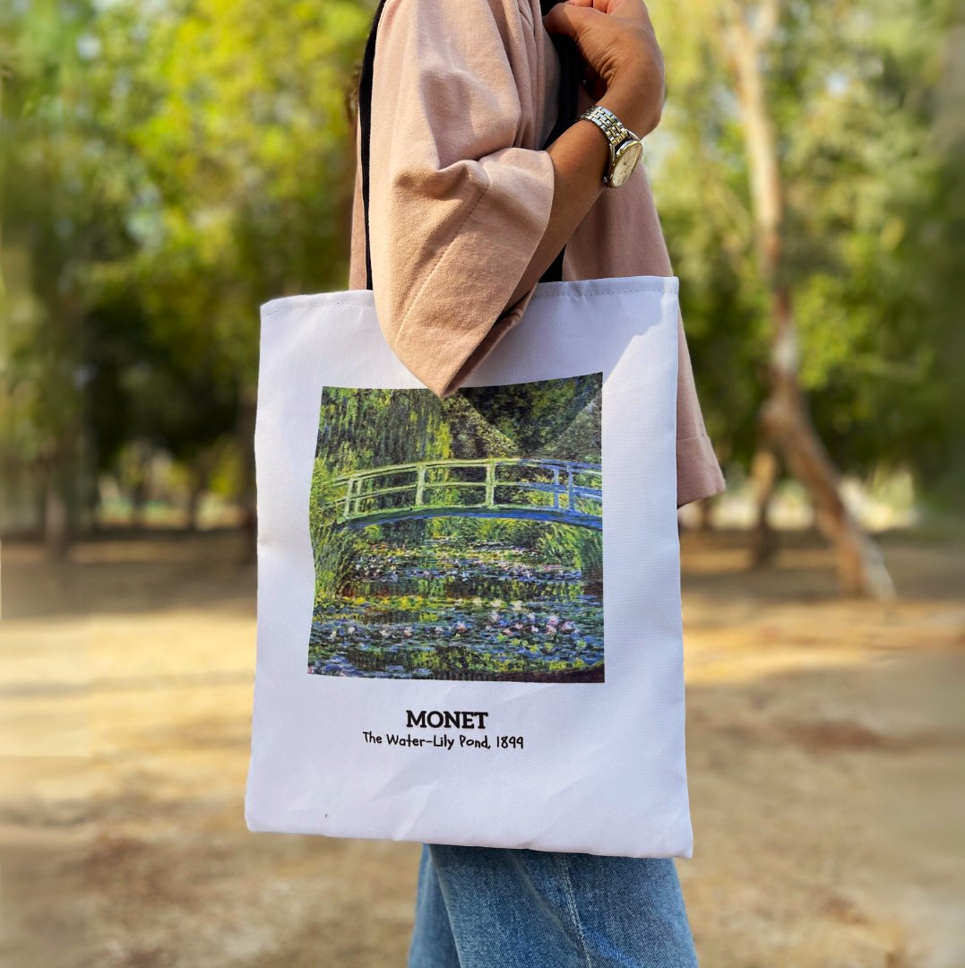 TB014 - Claude Monet Tote Bag - BREACHIT