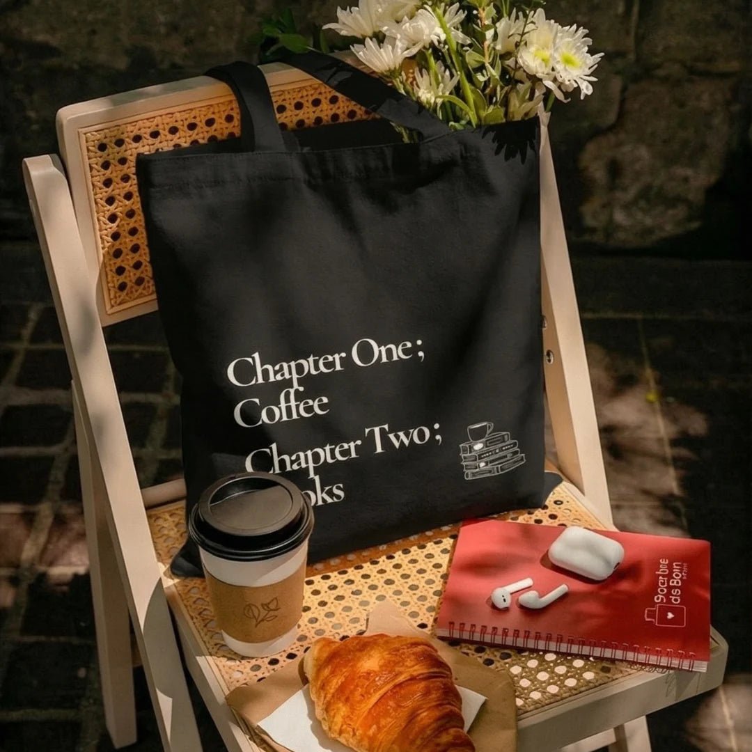 TB051 Chapter Coffee Tote Bag - BREACHIT