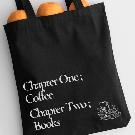 TB051 Chapter Coffee Tote Bag - BREACHIT