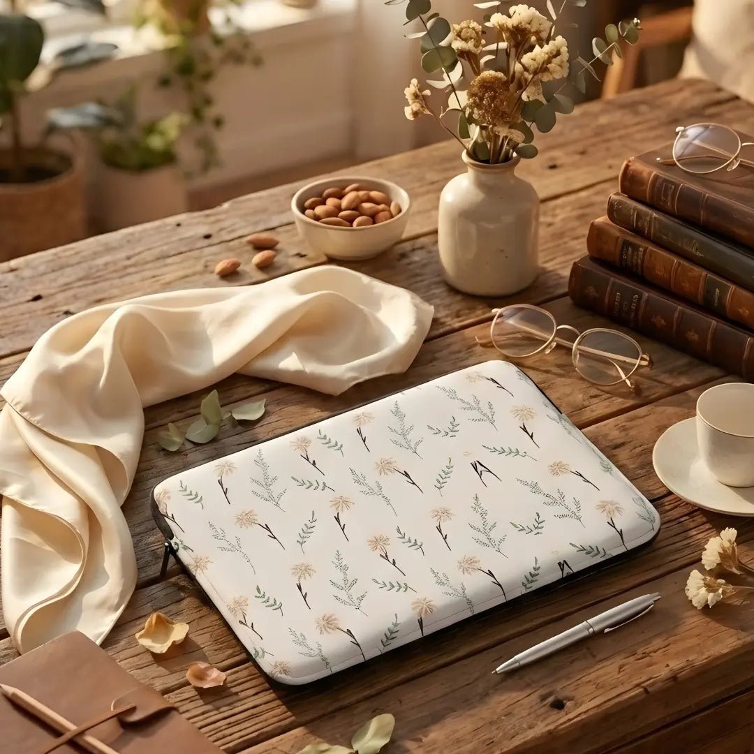 Terracotta Garden Laptop Sleeve - BREACHIT