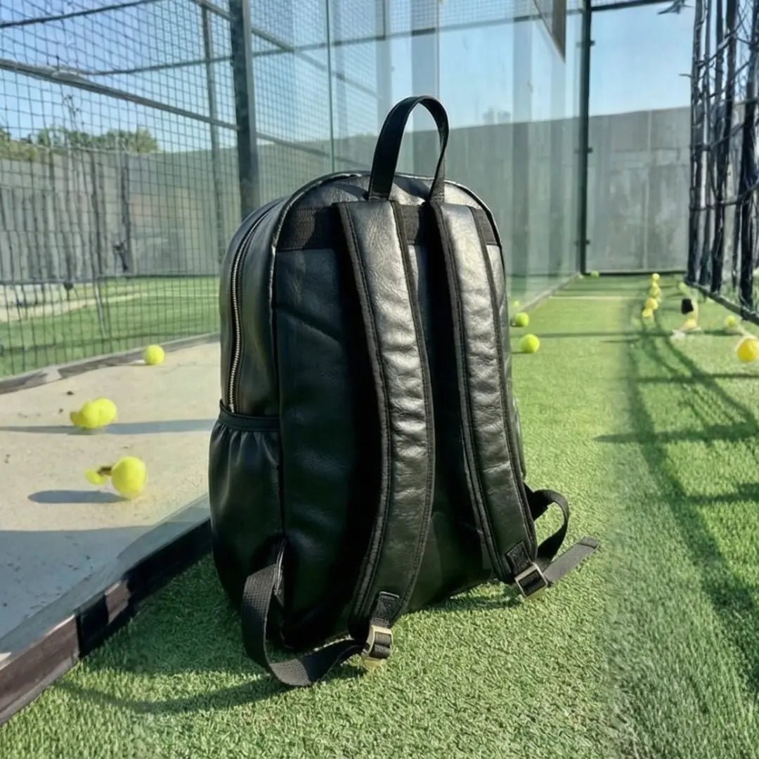 The Black Gold Voyager Leatherite Backpack - BREACHIT