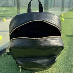 The Black Gold Voyager Leatherite Backpack - BREACHIT