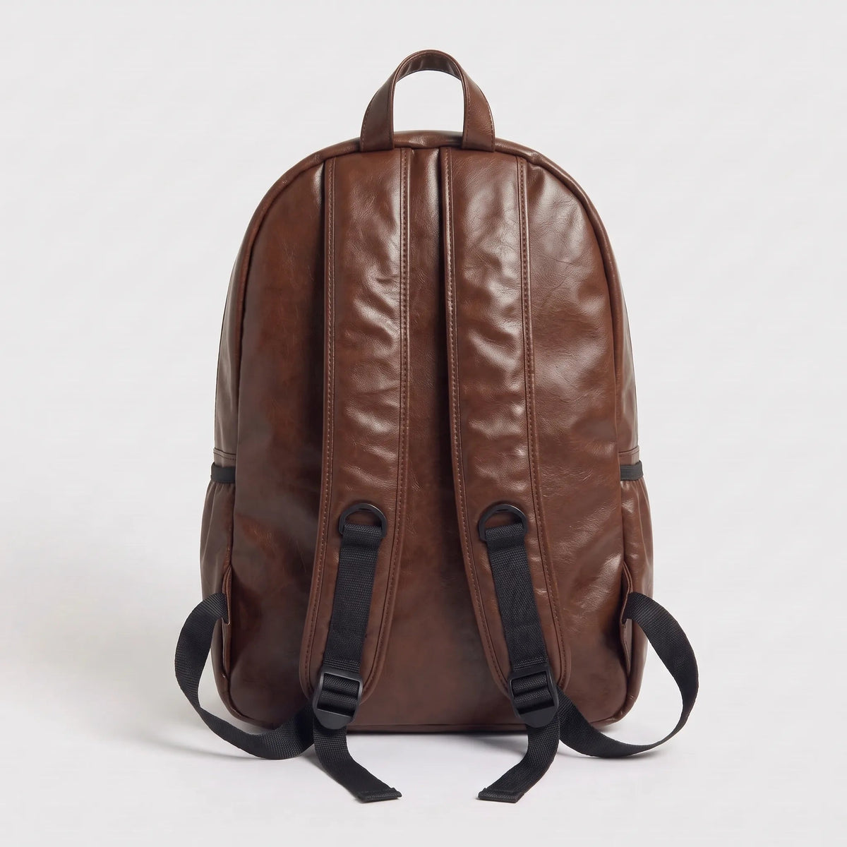 The Brown Voyager Leatherite Backpack - BREACHIT