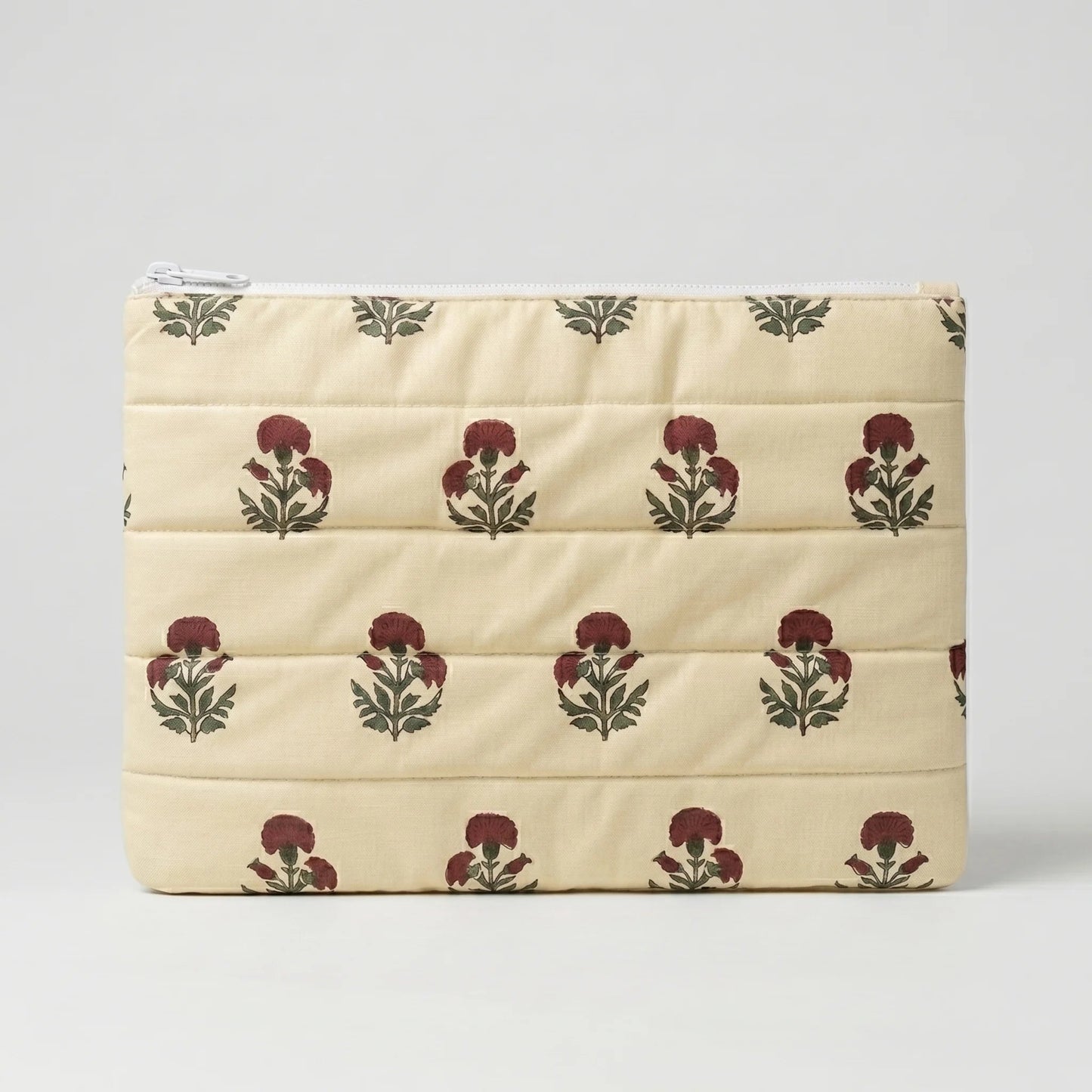 The Saffron Quilt Puffer Laptop Sleeve - BREACHIT