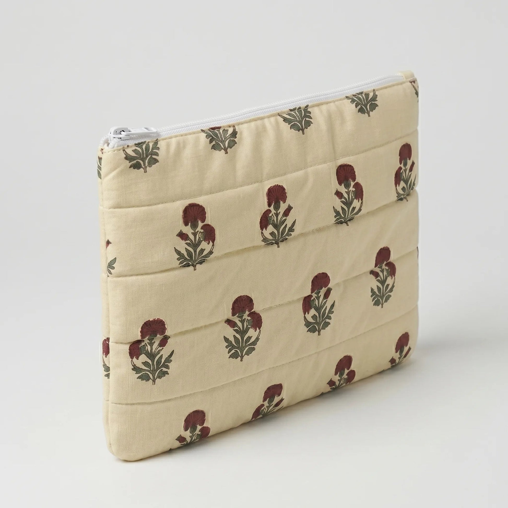 The Saffron Quilt Puffer Laptop Sleeve - BREACHIT