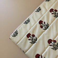 The Saffron Quilt Puffer Laptop Sleeve - BREACHIT