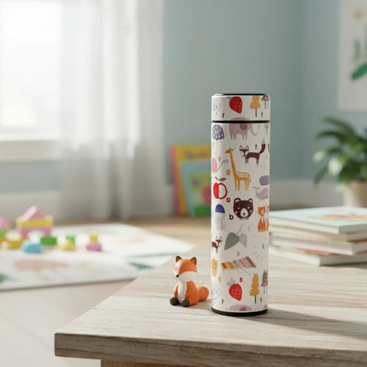 WB019 - ABC Jungle Printed Temperature Water Bottle - BREACHIT