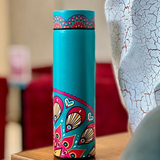 WB040 - Lush Printed Temperature Water Bottle - BREACHIT