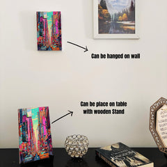 WF011 - Street Night Wall Frame - BREACHIT