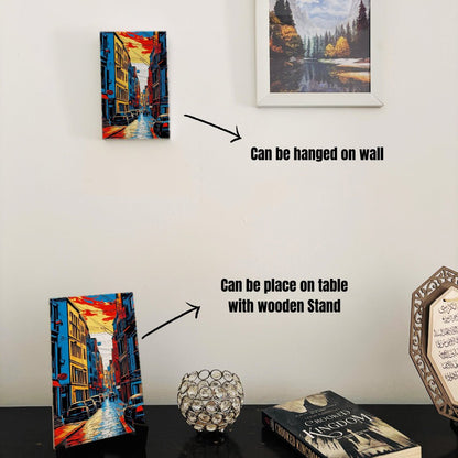 WF012 - City Street Wall Frame - BREACHIT