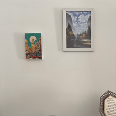 WF019 - Busy City Wall Frame - BREACHIT