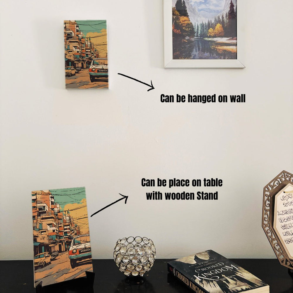 WF020 - Karachi Old City Wall Frame - BREACHIT