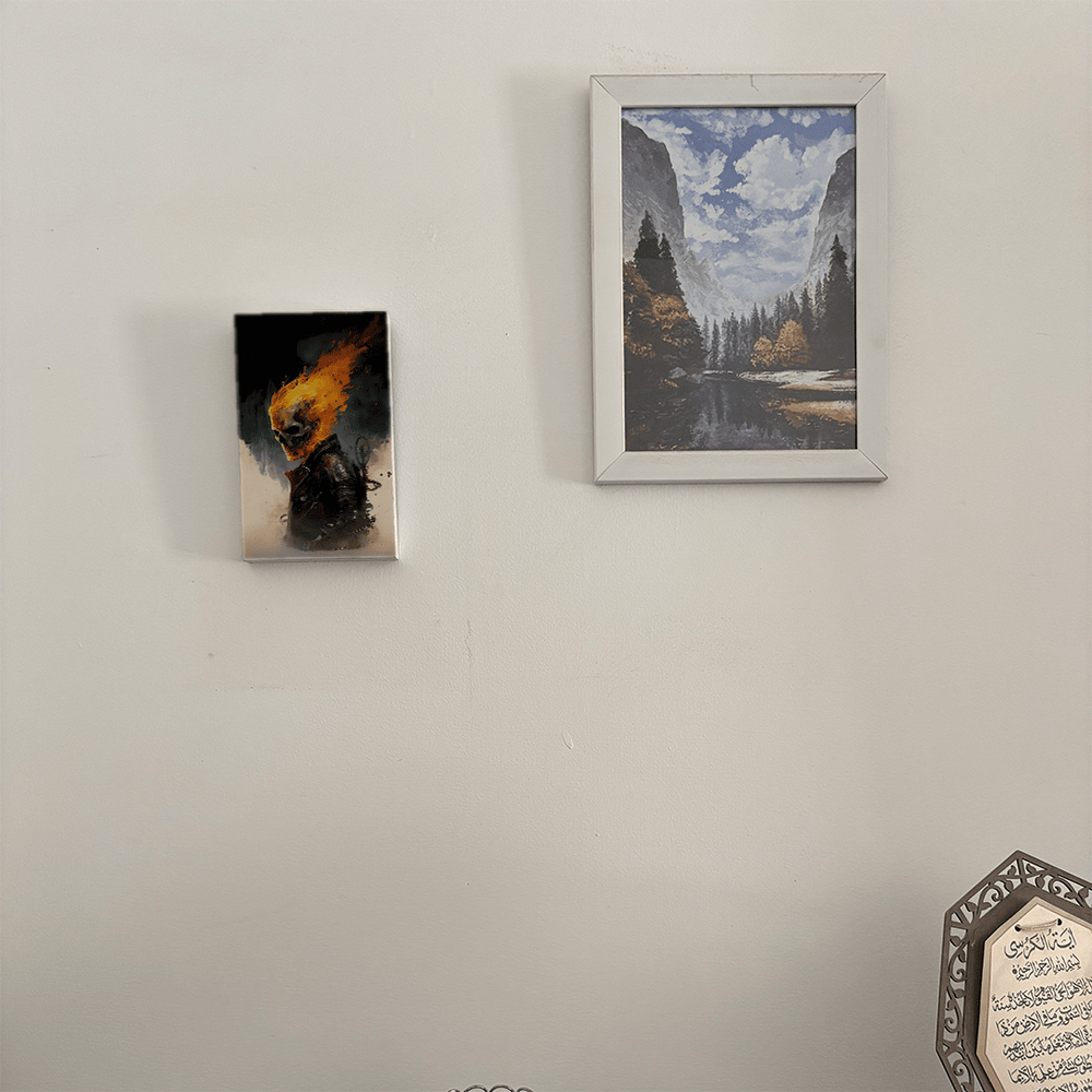 WF027 - Ghost Rider Wall Frame - BREACHIT