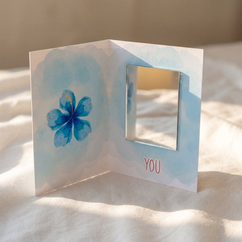 Whole Heart - Mirror Greeting Card - BREACHIT