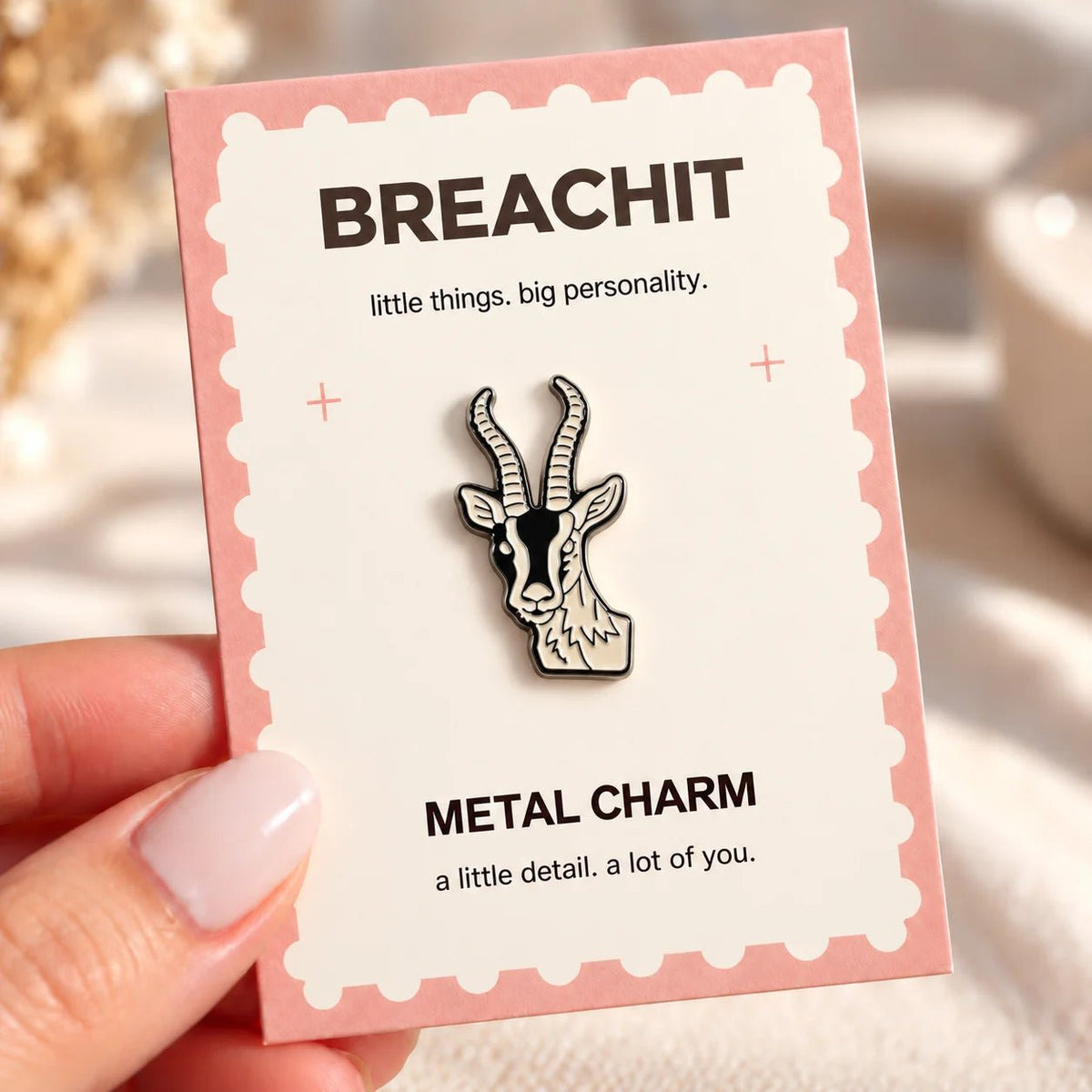 Wild Altitude - Adhesive Metal Charm - BREACHIT